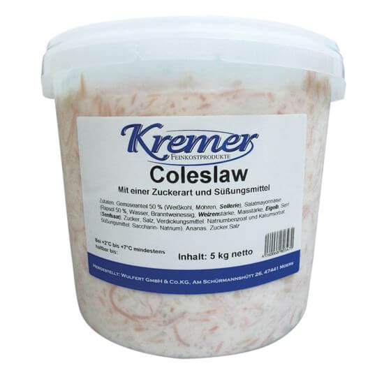 Coleslaw (Krautsalat) 5kg Kremer