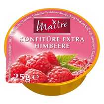 Himbeer-Konfitüre Extra ODZ 100x25g Maitre
