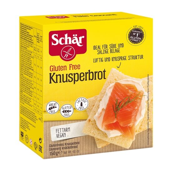 Knusperbrot glutenfrei 150g Dr. Schär